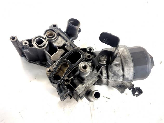 55213468 SUPPORTO FILTRO OLIO OPEL ASTRA J 1.3 D 70KW 5M 5P (2010) RICAMBIO USATO - Foto 2
