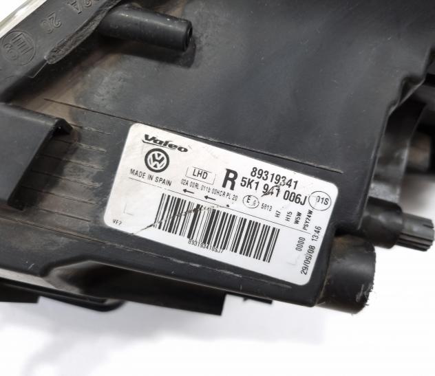 FARO ANTERIORE DESTRO VOLKSWAGEN Golf 6 Berlina 5K1941006J (0812) - Foto 15
