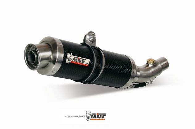 Terminale per Suzuki Gladius della Arrow Thunder Mivv Double Gun X-Cone Gp - Foto 5