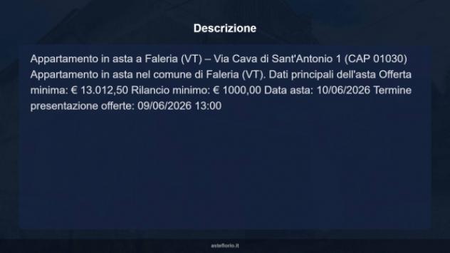 Immobile in asta di 38 m² in vendita a Faleria - Foto 18