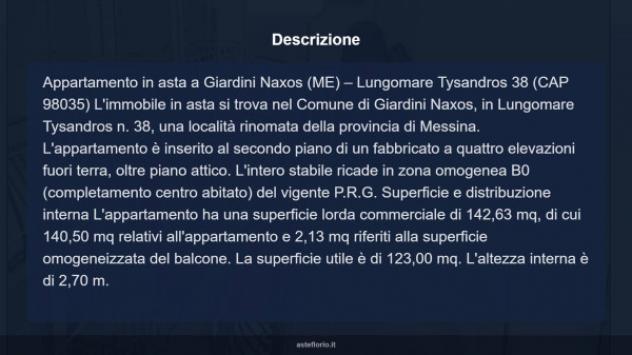Immobile in asta di 142 m² con più di 5 locali in vendita a Giardini-Naxos - Foto 10