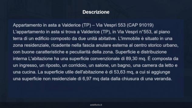 Immobile in asta di 89 m² in vendita a Valderice - Foto 11