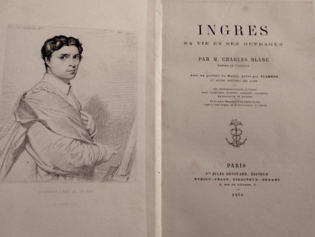 CHARLES BLANC INGRES sa vie et ses ouvrages,Paris 1870 - Foto 7