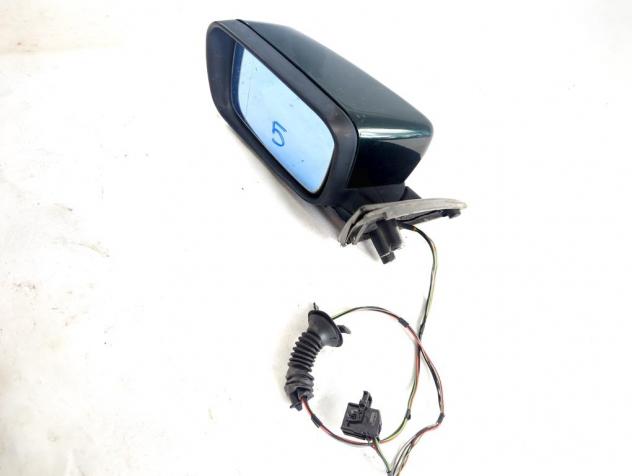 51167890065 SPECCHIETTO RETROVISORE ESTERNO SINISTRO CONNETTORE 5 PIN BMW SERIE 5 520D E39 2.0 D 105KW 5M 4P (2000) RICAMBIO USATO - Foto 2