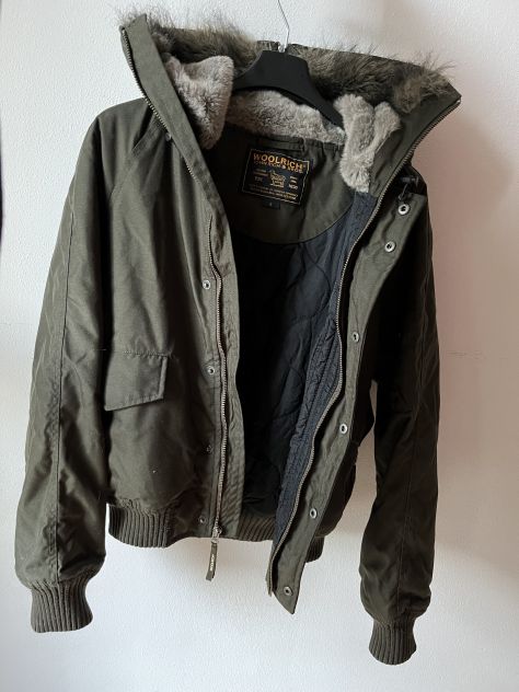 Woolrich Arctic Bomber "John Rich & Bros" – Verde Militare - Foto 4