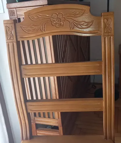 Vendo sedia/sedia artigianali lavorate e in legno massiccio - Foto 7