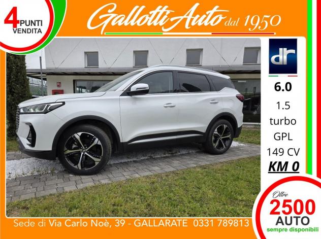 DR AUTOMOBILES dr 6.0 1.5 Turbo GPL CVT-SENZA VINCOLI DI FINANZIAMENTO