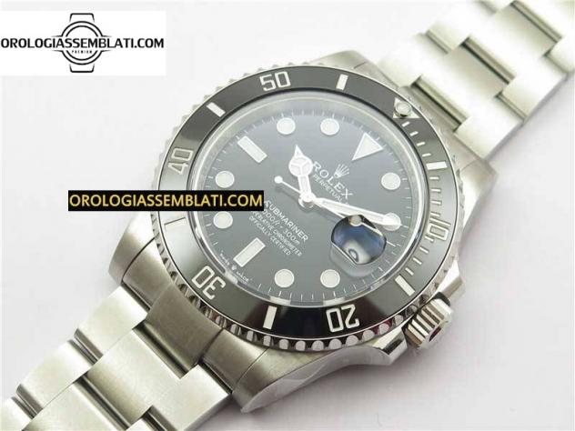 Rolex Replica SUBMARINER 41MM 126610 LN CERAMICA NERA ACCIAIO 904L 1:1 MIGLIOR EDIZIONE 3235 - Foto 9