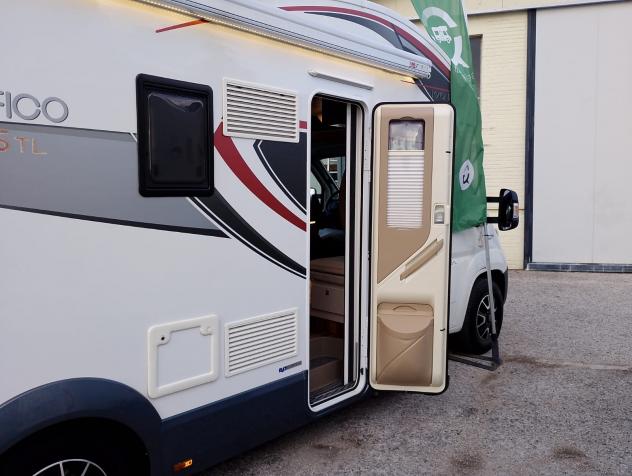 CAMPER ROLLER TEAM DUCATO SEMINTEGRALE BASCULANTE MATRIMONIALE GARAGE LETTI GEMELLI CLIMATIZZATORE FOTOVOLTAICO GENERALI USATI 536 - Foto 5