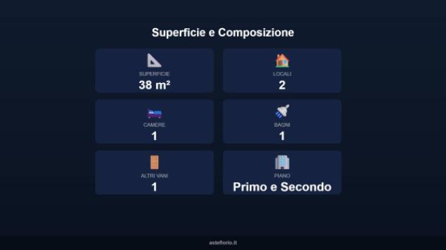 Immobile in asta di 38 m² in vendita a Faleria - Foto 2