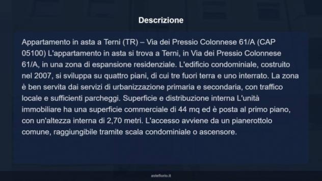 Immobile in asta di 44 m² in vendita a Terni - Foto 16