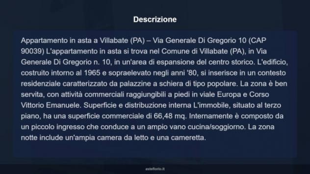 Immobile in asta di 70 m² in vendita a Villabate - Foto 6