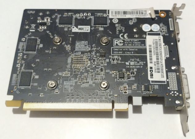 Scheda grafica AMD Sapphire R7 240 hdmi vga DVI 2 GB pci express testata - Foto 2