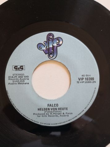 Disco Vinile 45 giri di Falko - "Der Komissar", originale del 1981. - Foto 4