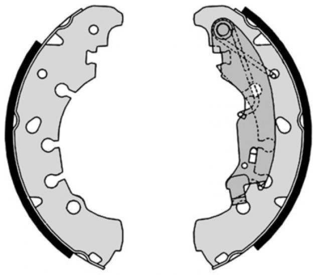 Brembo Kit Ganasce Freno S23530