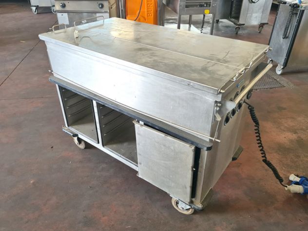 carrello termico distribuzione pasti caldi usato