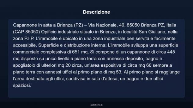 Immobile in asta di 651 m² in vendita a Brienza - Foto 3