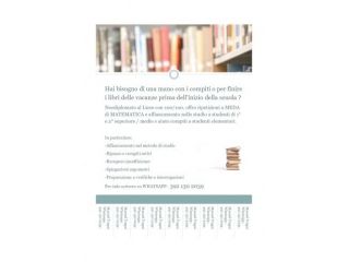 RIPETIZIONI DI MATEMATICA + AIUTO COMPITI