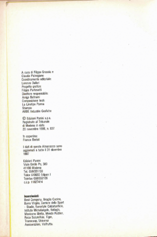 ALMANACCO 1988 DEL VOLLEY - Foto 3