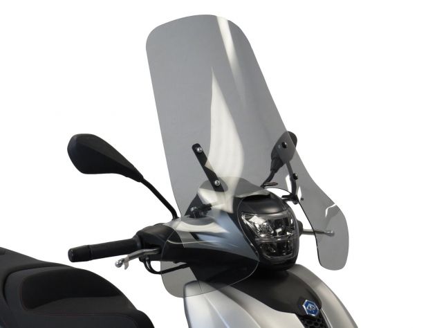 Piaggio Beverly 300 350 400 cupolino Mra Powerbronze ammortizzatori bauletto