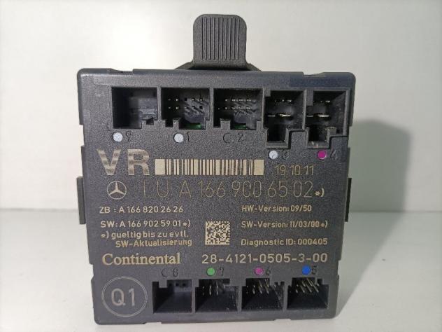 CENTRALINA PORTA DX PASSEGGERO MERCEDES Classe B W246 2° Serie A1669006502 651901 (12)