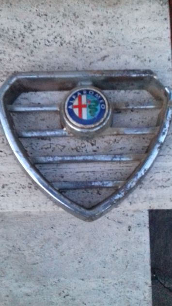 scudetto mascherina alfa giulietta alfetta d'epoca - Foto 2