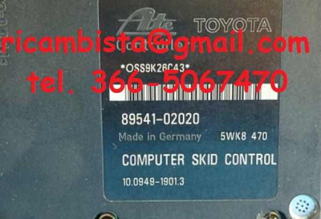 8954102020 Toyota Corolla gruppo ABS pompa - Foto 2