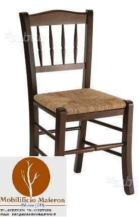 Sedie Lucca Per Arredo Ristorante Bar Pub Pizzeria cod 3118/P Nuove Non Usate