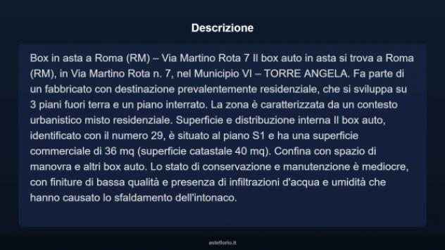 Immobile in asta di 36 m² in vendita a Roma - Foto 6
