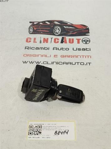 BLOCCHETTO ACCENSIONE VOLKSWAGEN Touareg 1° Serie 3D0905865E BPE (0206) - Foto 2