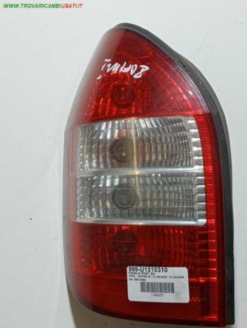 FANALE POST. SX 999-U1310310 Parti elettriche  Fanaleria  Fanali  Fanale est. post. s OPEL - ZAFIRA B - 01-08-2005 - 01-04-2008