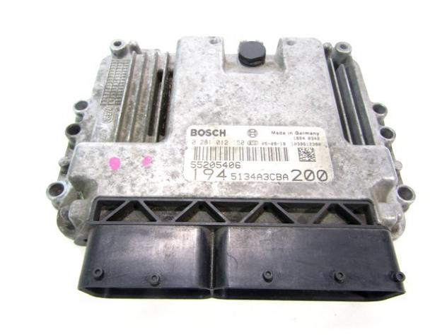 55205406 CENTRALINA INIEZIONE MOTORE FIAT CROMA SW 2.4 D 147KW AUT 5P (2005) RICAMBIO USATO