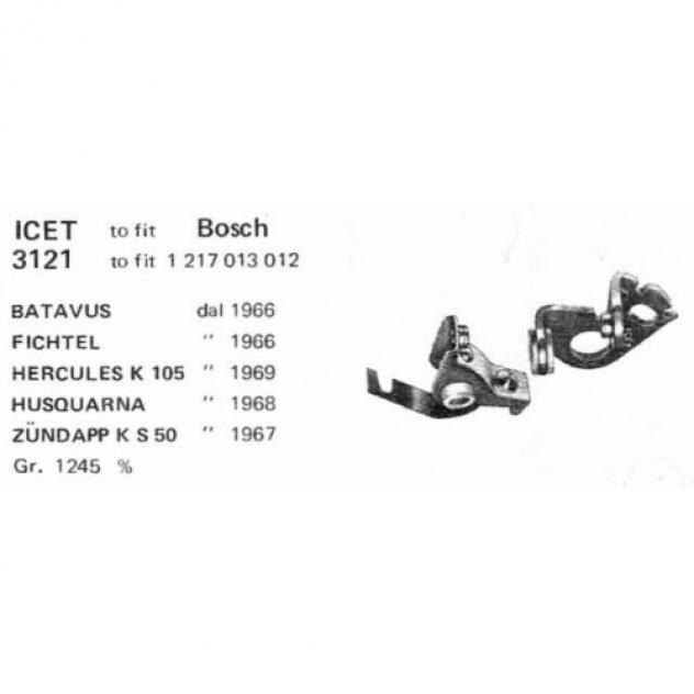 Contatti impianto Bosch Icet 3121 - Foto 2