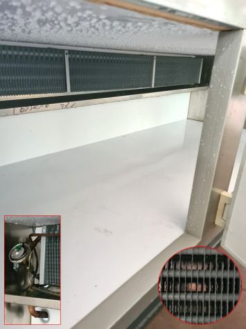 sottotavolo frigo a tre ante usato - Foto 2