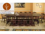 Mobili Rustici In Legno Soggiorno Rustico Genova Completo Color Noce cod 121