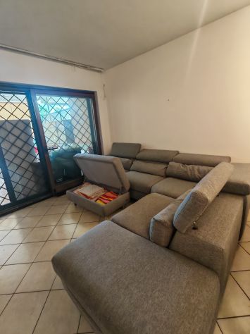 POLTRONESOFA' Divano Angolare con Penisola e Pouf - Foto 4