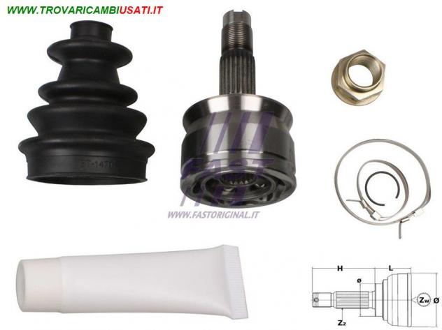 GIUNTO OMOCINETICO FIAT PANDA 03 ESTERNO 1.1/1.2 FT25077K