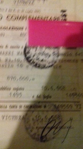 targhe complementare innocenti mini minor d'epoca 1968 - Foto 3