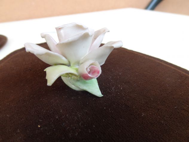 Quadretti con rosa in ceramica - Foto 5