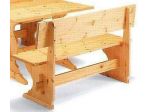 Panche Birreria Pub Ristorante con schienale cod705/200/M cm 200