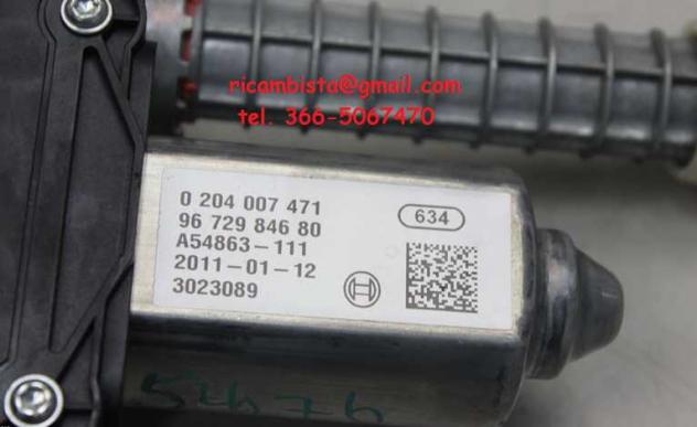9672984680 Citroen C4 1.6 HDI freno di stazionamento elettrico - Foto 2