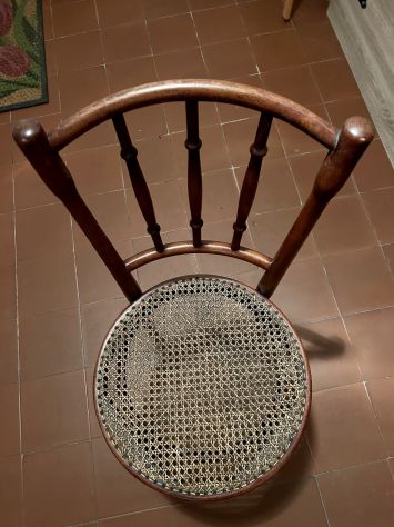 Sedie legno di faggio con seduta rattan - Thonet - Foto 6