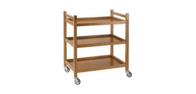 Carrello Gheridon Di Servizio Per Ristorante Pub Pizzerie In Legno cod 7000