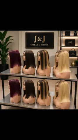 100% Human Hair Bob Wig Collection
