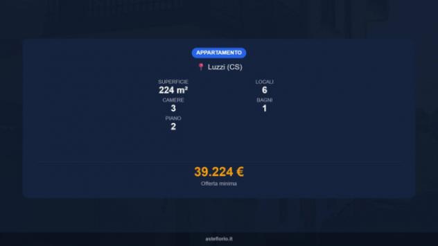 Immobile in asta di 224 m² con più di 5 locali in vendita a Luzzi - Foto 16
