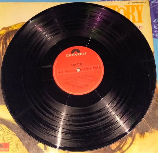 Vinile 33 giri Various Love story and other melodies for lovers - Foto 3