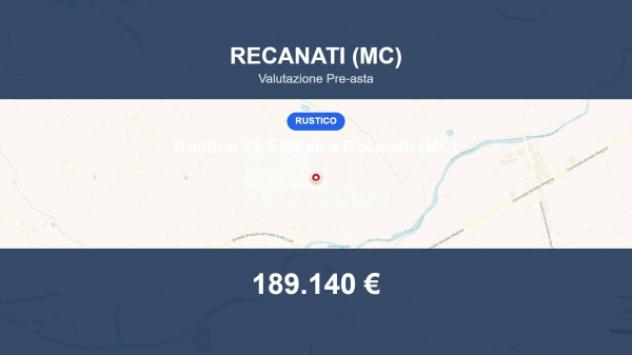 Immobile in asta di 300 m² con più di 5 locali in vendita a Recanati
