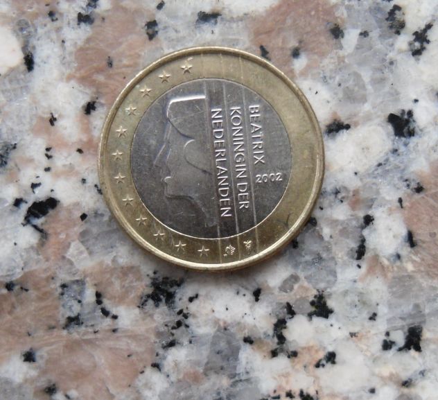 MONETA DA 1 EURO OLANDA DEL 2002 - MAI CIRCOLATO -
