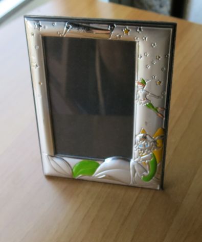 PORTA FOTOGRAFIA IN ARGENTO CON CALAMITA -