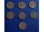 Lotto 324 - olanda 1 cent 7 monete vedi descrizione e foto